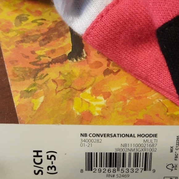 NB Conversational Hoodia NWT - Picture 7 of 7